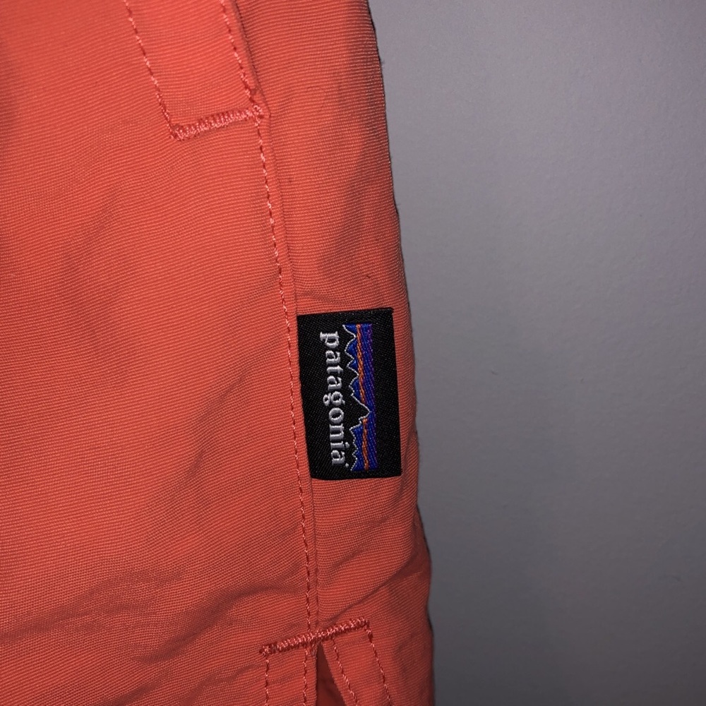 Patagonia coral shorts